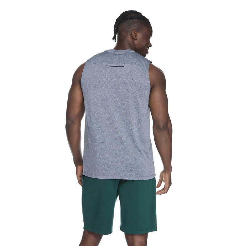 Athletic Works Men's Grid Mesh Muscle Tank