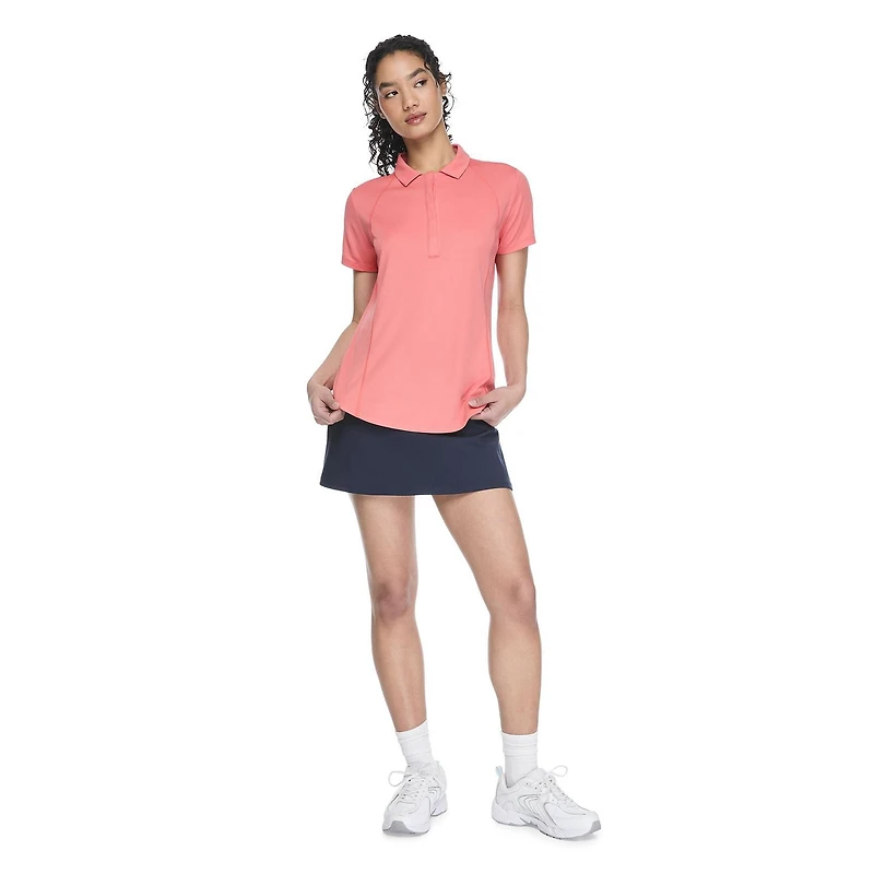 Polo à manches courtes Athletic Works pour femmes
