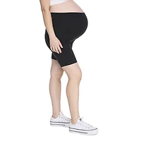 Paisley Sky Maternity Biker Short