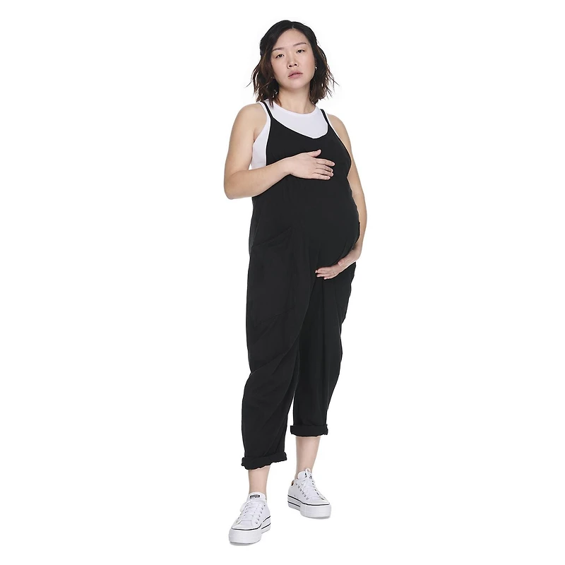 Combinaison ample avec poches Paisley Sky Maternité