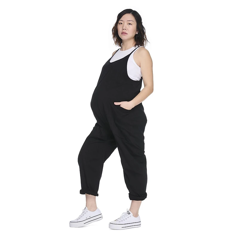 Combinaison ample avec poches Paisley Sky Maternité