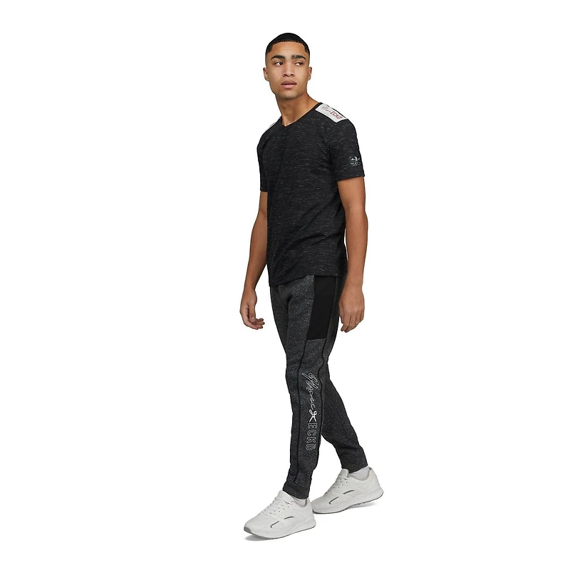 Marc Ecko Pantalon de jogging en polaire pour homme