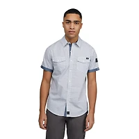 Marc Ecko Men’s Short Sleeve Button Down Shirt