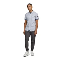 Marc Ecko Men’s Short Sleeve Button Down Shirt