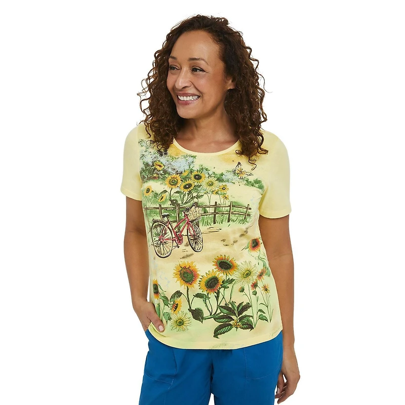 Penmans Women's Printed Short Sleeve Tee