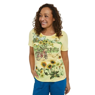 Penmans Women's Printed Short Sleeve Tee