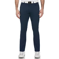 PGA TOUR Course Essentials Men's Stretch 5 Pocket Dress Pant With Comfort Waist,
