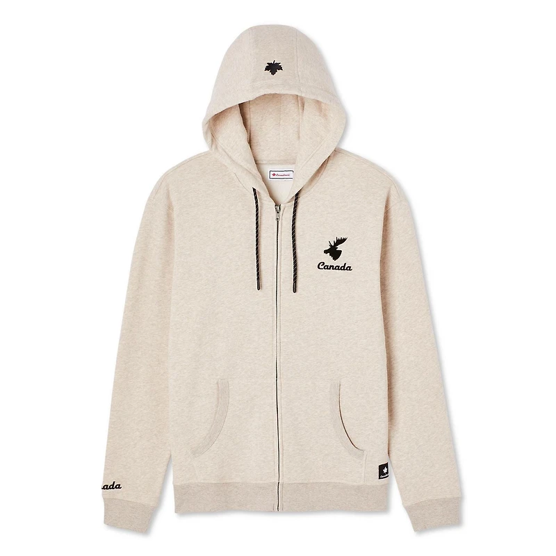 Haut à capuchon Canadiana collection non genrée pour adultes
