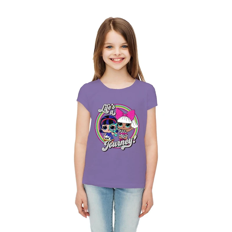 L.O.L Surprise! Girls Journey Short Sleeve T-Shirt
