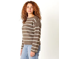 Devoted Pull Ottoman rayé à manches longues