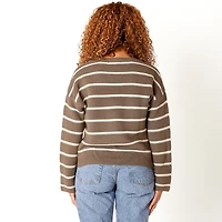 Devoted Pull Ottoman rayé à manches longues