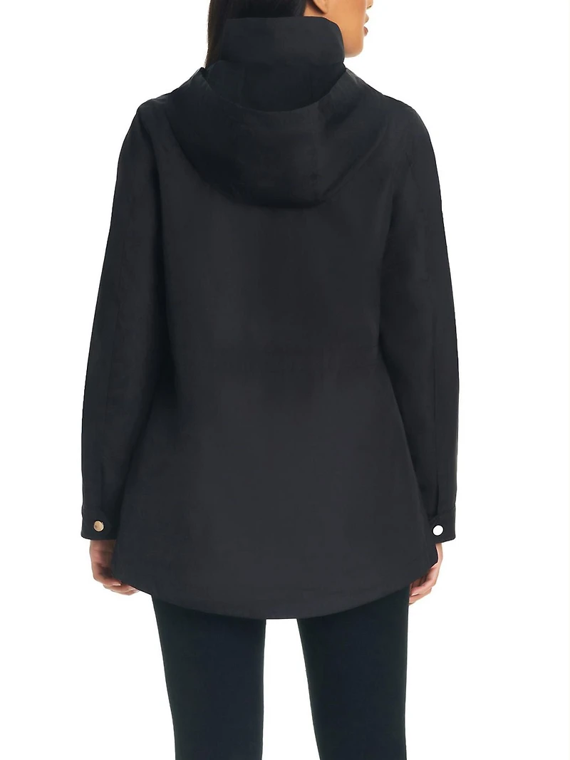 Details Women's Lightweight Water Resistant Parka A Pocket