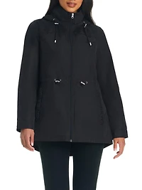 Details Women's Lightweight Water Resistant Parka A Pocket