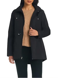 Details Women's Lightweight Water Resistant Parka A Pocket