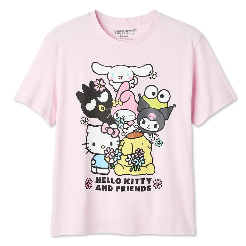 Hello Kitty and Friends Women's Graphic T-Shirt