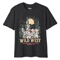 T-shirt avec imprimé graphique Mickey Mouse Disney pour femmes