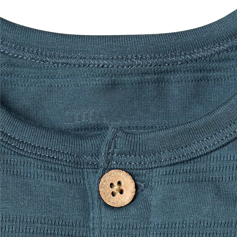 modern moments™ by Gerber®™ - 2pc Oversized Textured Shirt + Shorts Set - Blue