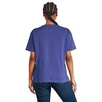 T-shirt à imprimé graphique Macaron le grognon 1, rue Sésame pour femmes