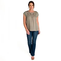 IVY Women's Cap Sleeve Top