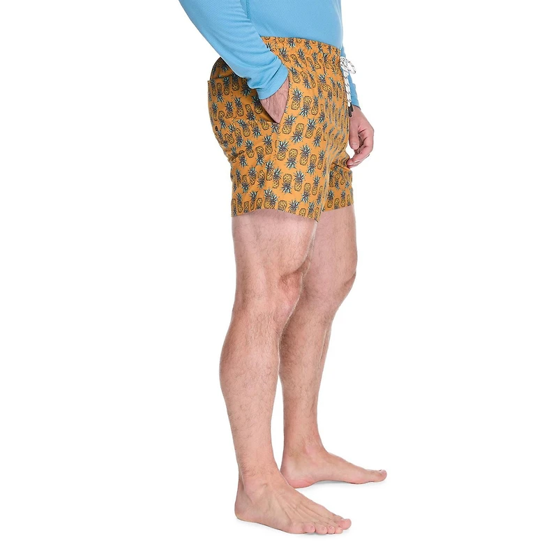 Short de bain volley imprimé George pour hommes