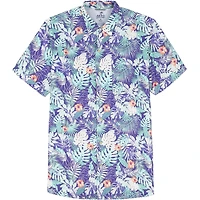 IZOD S/S DOCKSIDE PRINT WOVEN