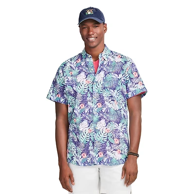 Izod S/S Dockside Print Woven