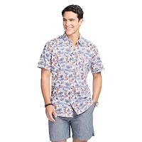 Dockside Chambray Short Sleeve Button Down Shirt