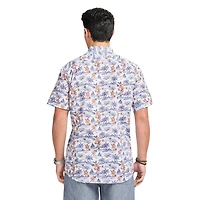 IZOD S/S DOCKSIDE PRINT WOVEN