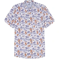 IZOD S/S DOCKSIDE PRINT WOVEN