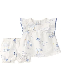 Carter's Child of Mine Baby Girl 2-Piece Short Set