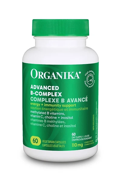 ORGANIKA ADVANCED B-COMPLEX 60VCAPS