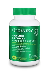 ORGANIKA ADVANCED B-COMPLEX 60VCAPS