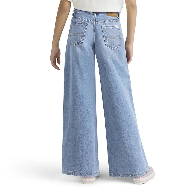 Levi Strauss Signature Girls' Core High-Rise Baggy Fit Jeans