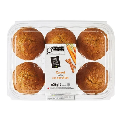 Your Fresh Market Carrot Muffins