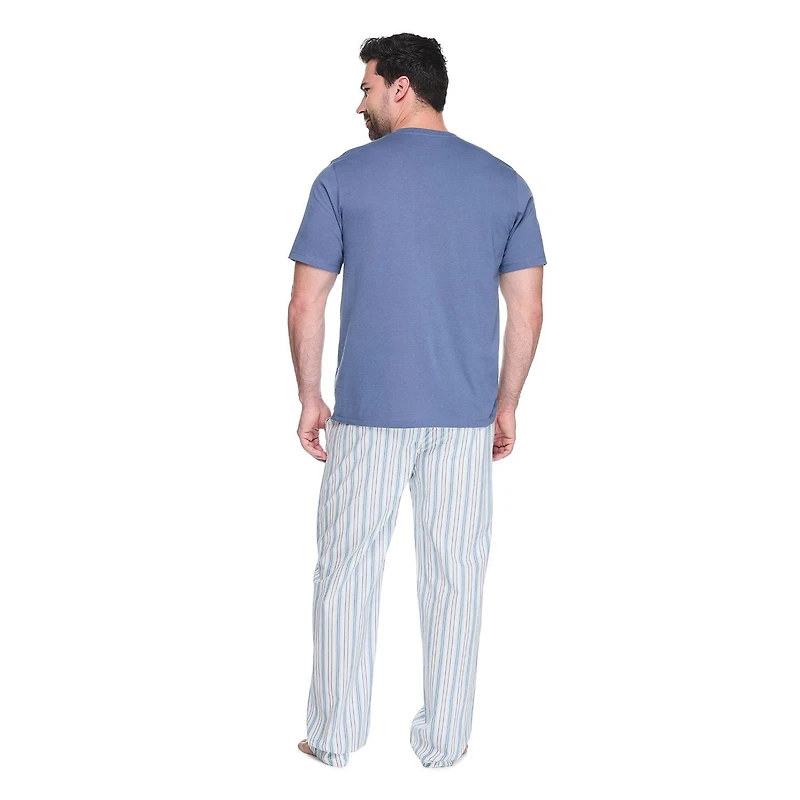 George Men's Two Piece Pajama Set
