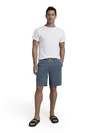 Lot de 2 shorts de détente de nuit en jersey avec poches pour hommes Chaps