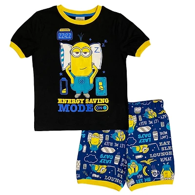 Minions/DME Ensemble de pyjama 2 pièces pour garçons