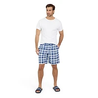 Short de détente de nuit en molleton pour hommes avec poches Chaps