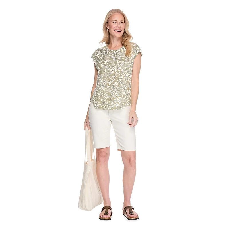 Iyla Women's Linen-Blend Top