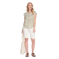Iyla Women's Linen-Blend Top