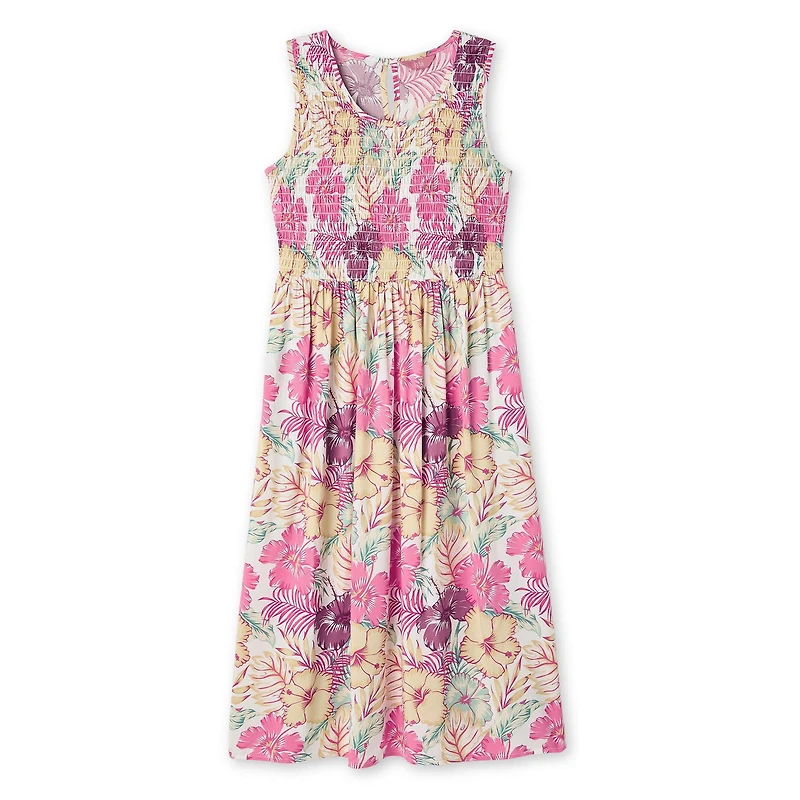 Iyla Women's Smocked Sleeveless Maxi Dress