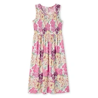Iyla Women's Smocked Sleeveless Maxi Dress