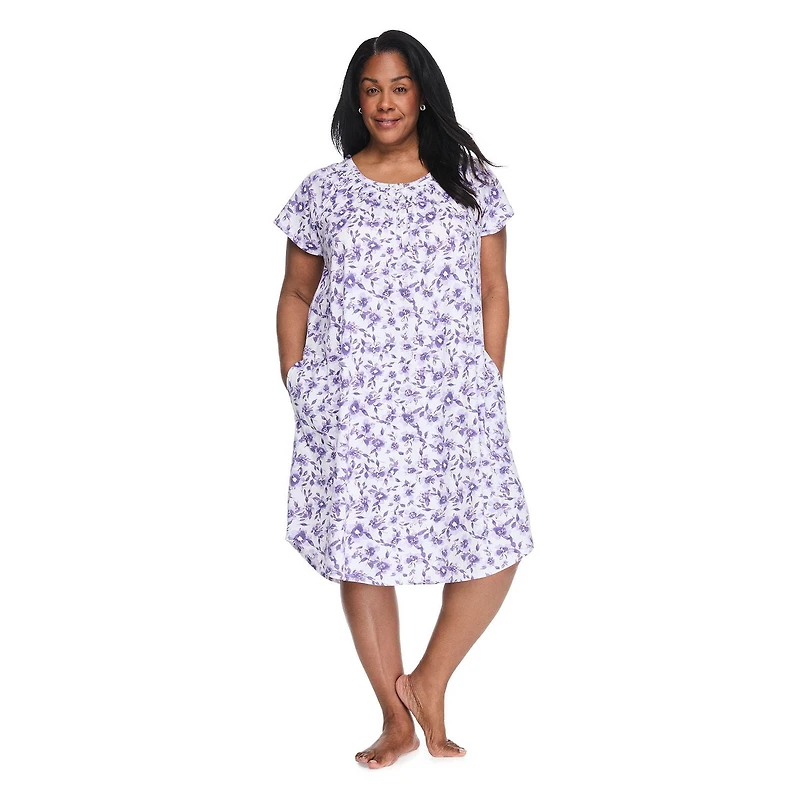 Iyla Women's Plus Printed Nightgown