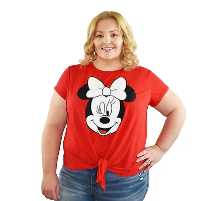 T-shirt Disney Glitzy Minnie Femme Plus