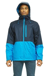 Manteau de pluie hydrofuge avec capuchon Swiss Tech pour hommes
