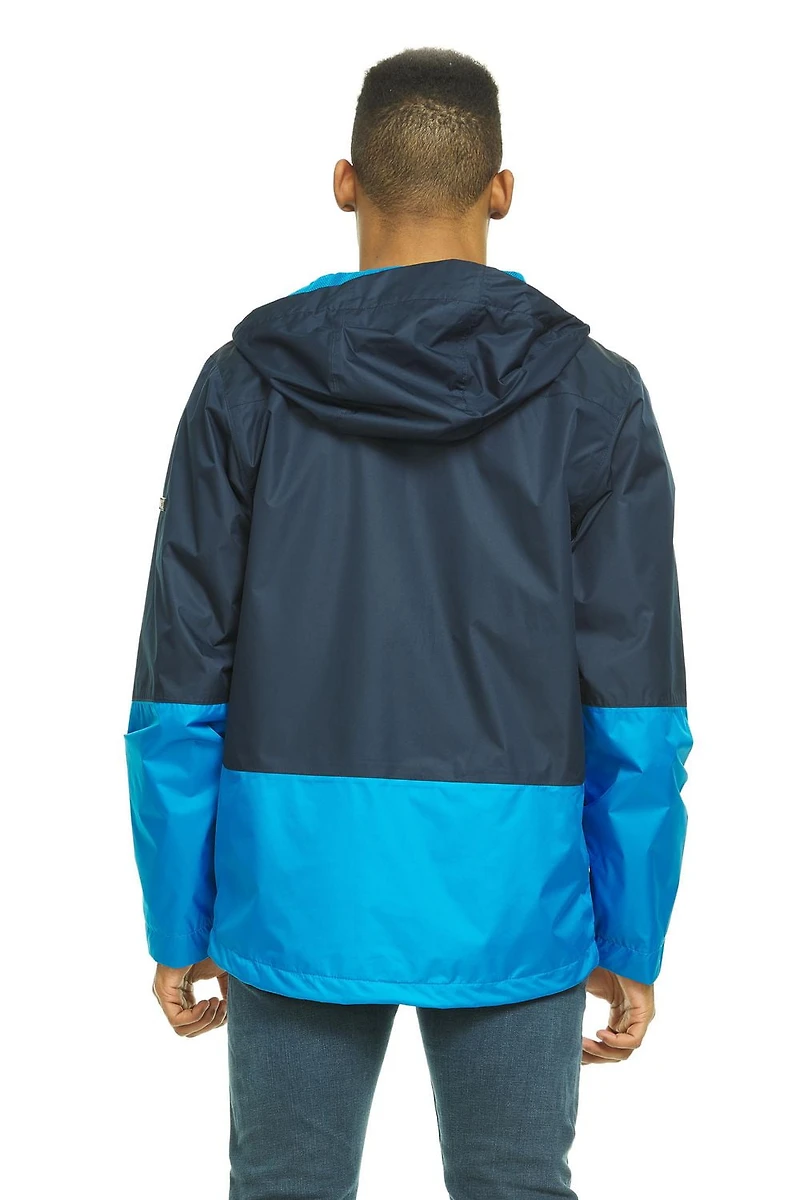Manteau de pluie hydrofuge avec capuchon Swiss Tech pour hommes
