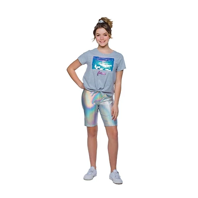 Girls Mini Pop Kids Be Fierce Box Front Tie Top