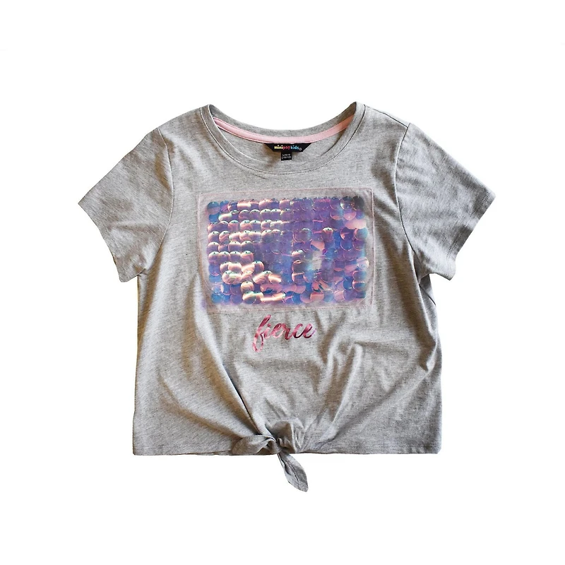 Fille Mini Pop Kids Be Fierce Box Front Tie Top