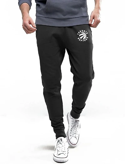 Pantalon de jogging noir graphique noir Raptors pour homme