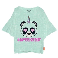 Emoji - T-shirt à manches courtes pour femmes